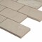 Msi Sande Cream 12 In. X 12 In. X 10Mm Polished Porcelain Mesh Mounted Mosaic Tile, 8PK ZOR-PT-0520 - alternate 4